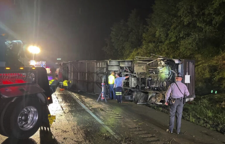 3 passengers dead after charter bus crashes in Pennsylvania | WITF