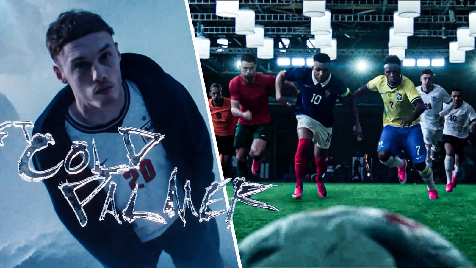 Cole Palmer has a starring role in epic Nike's 'Rip the Script' World Cup advert. Credit: Nike.