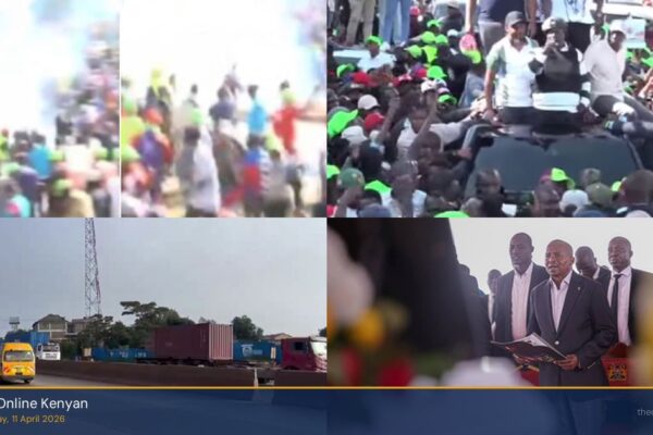 Teargas in Kikuyu as Police Break Up Roadblocks Ahead of Gachagua-led Rally - April 2026