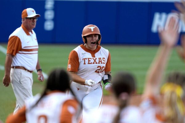 Katie Stewart's Historic Swing Propels Texas to Game 1 WCWS Championship Series Win Over Texas Tech